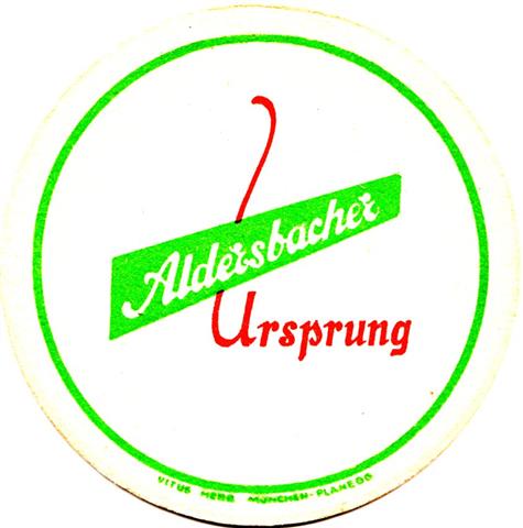 aldersbach pa-by alders rund 1b (215-ursprung-grünrot)